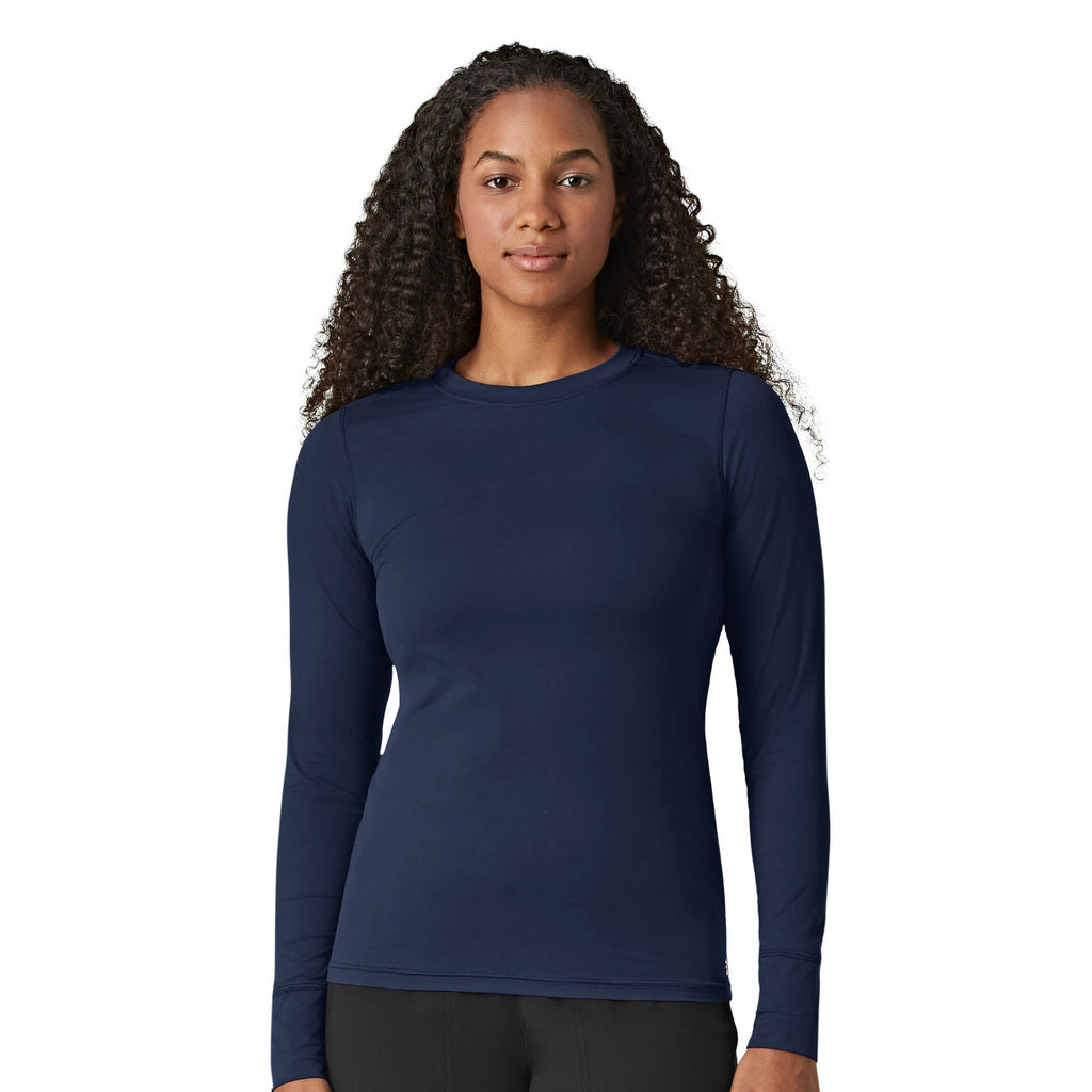 Layers 2029 Performance Long Sleeve Tee Navy