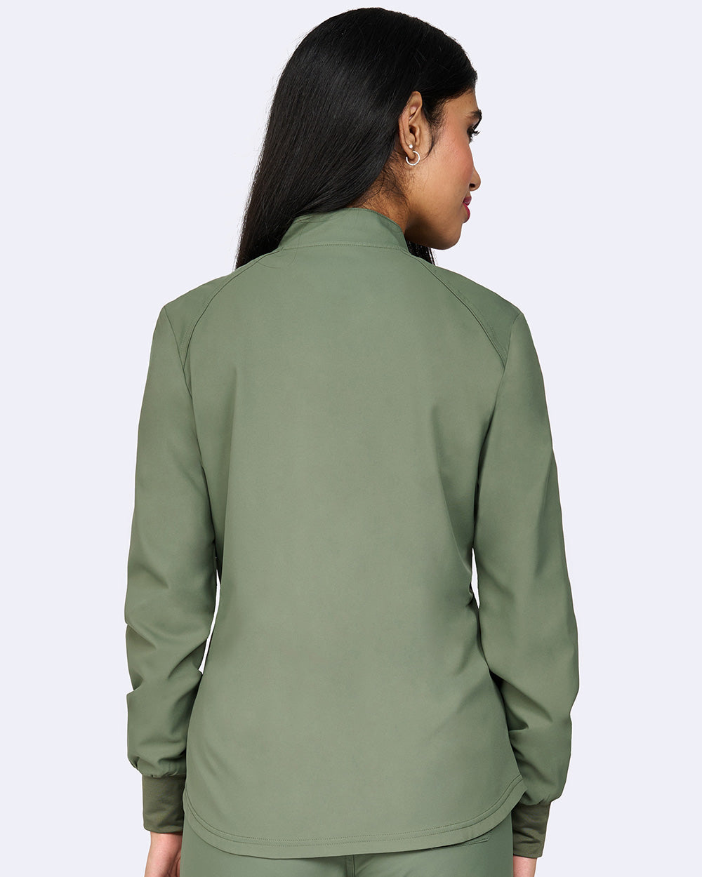 Studio 2056 Comfort Warm Up Jacket Olive