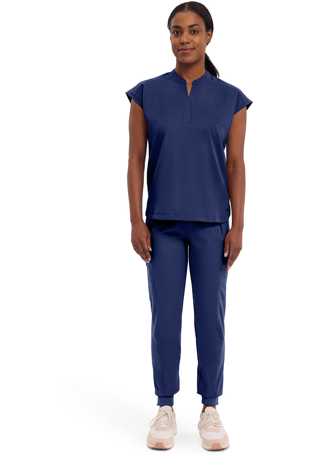 Purple Label 2152 Women's Journey Scrub Top Navy