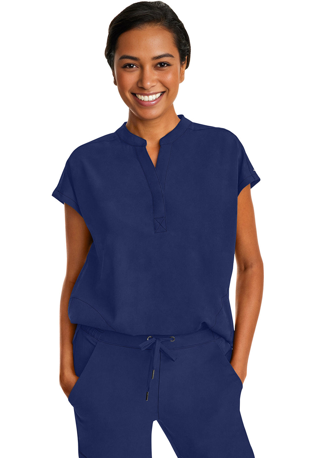 Purple Label 2152 Women's Journey Scrub Top Navy