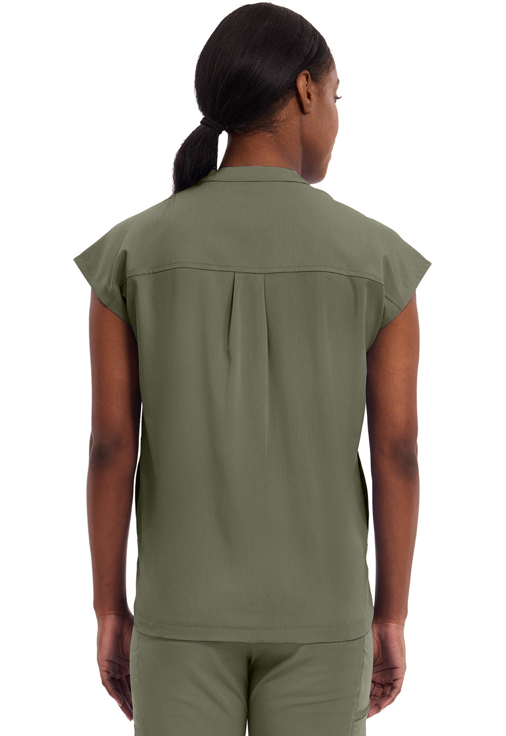 Purple Label 2152 Women's Journey Scrub Top Olive