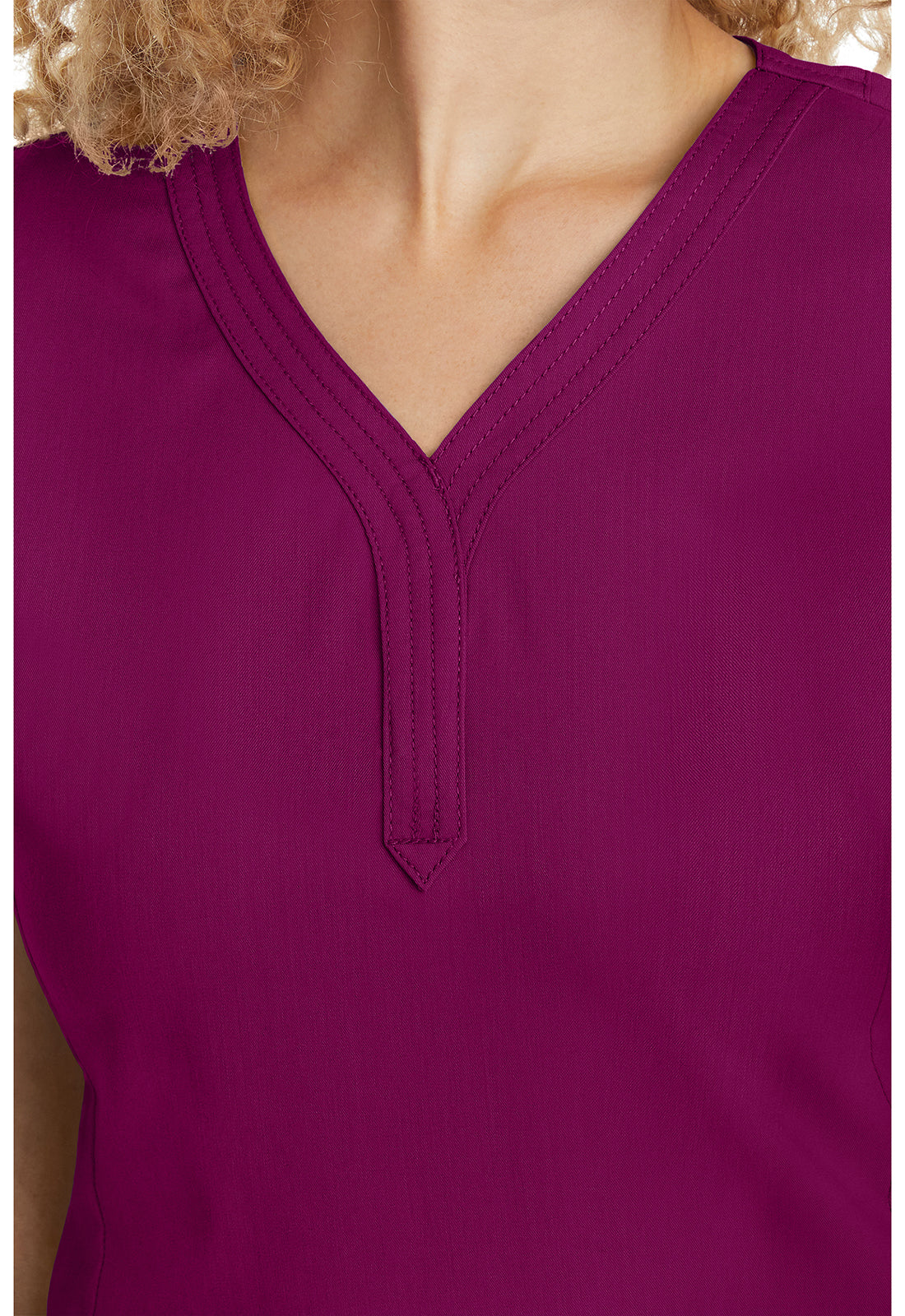 Purple Label 2167 Women's Jane Scrub Top Wine