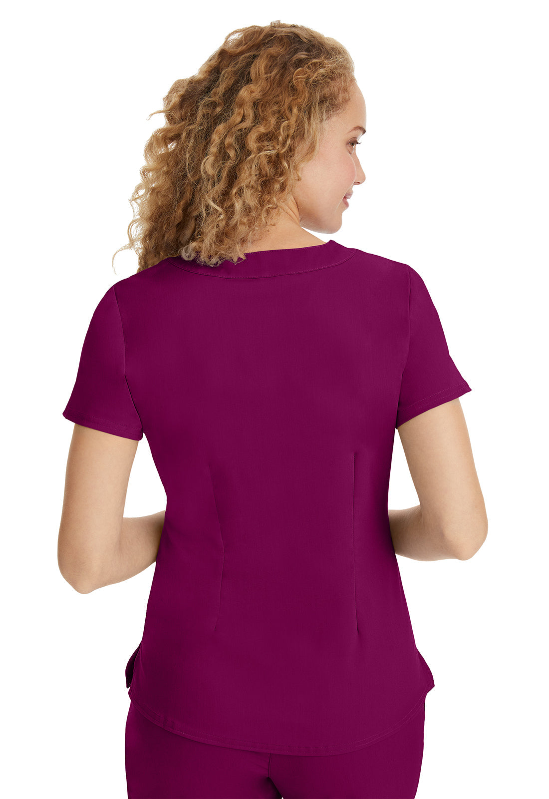 Purple Label 2167 Women's Jane Scrub Top Wine