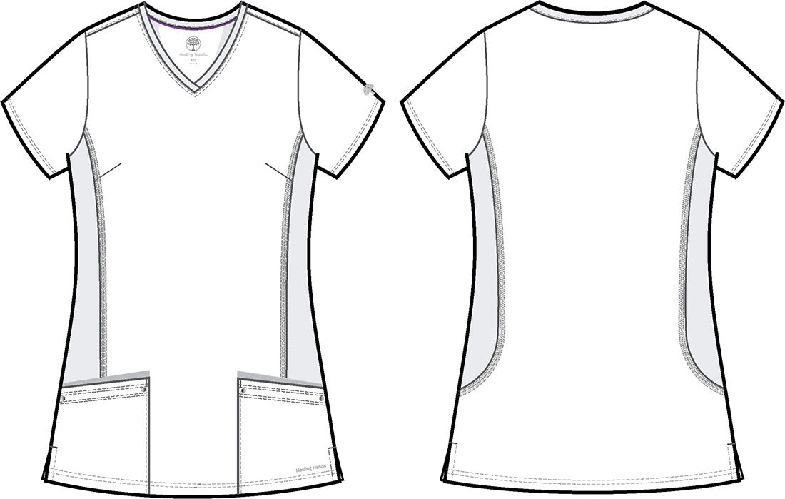 Purple Label 2245 Women's Juliet Scrub Top Ceil