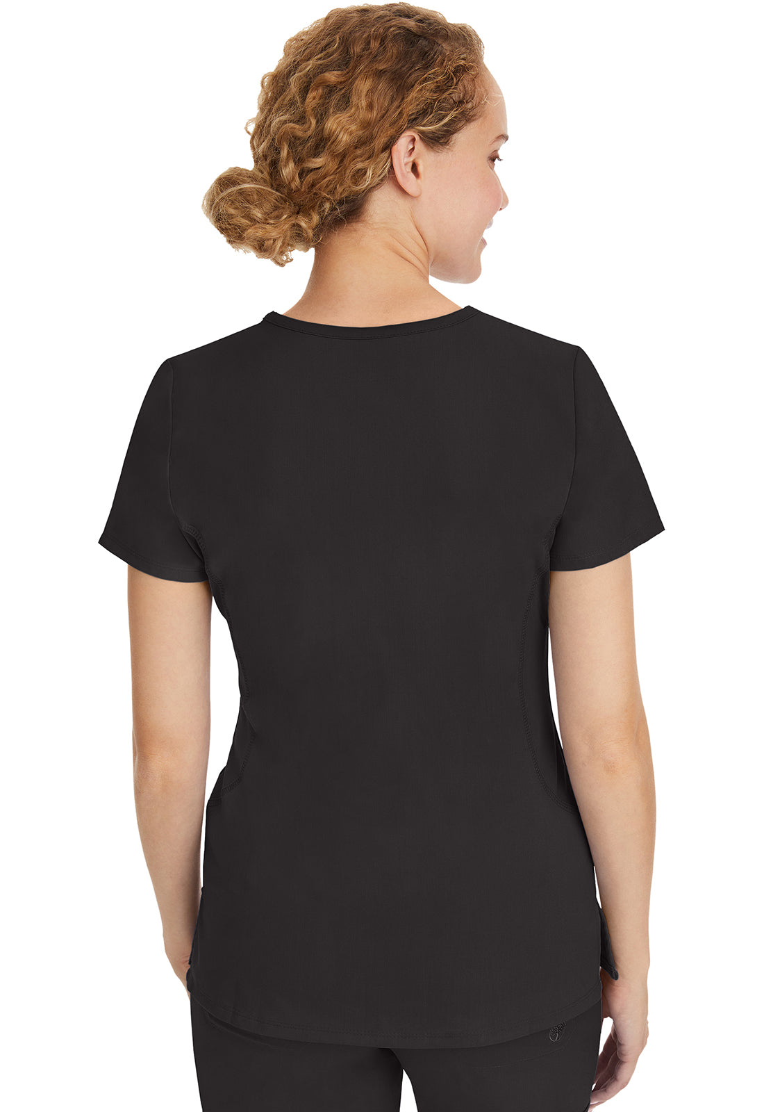 Purple Label 2245 Women's Juliet Scrub Top Black