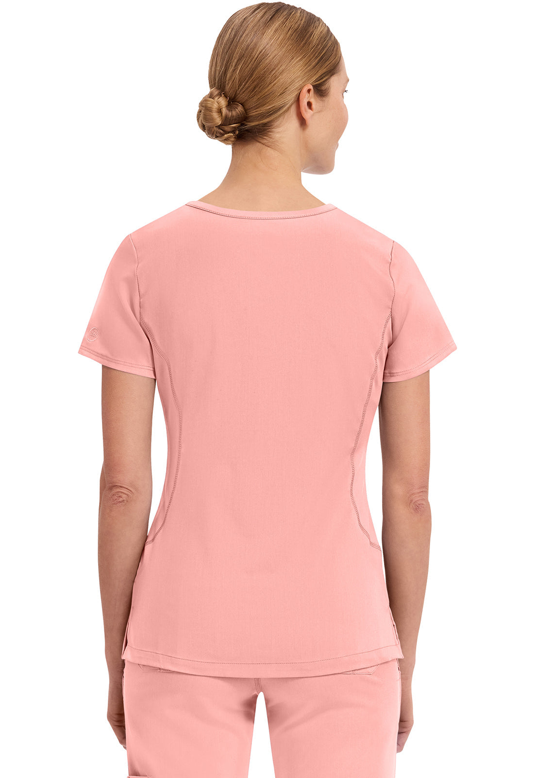 HH Purple Label 2245 Juliet Scrub Top Blushing Peach