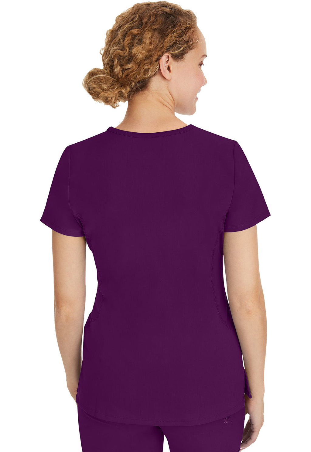 Purple Label 2245 Women's Juliet Scrub Top Eggplant