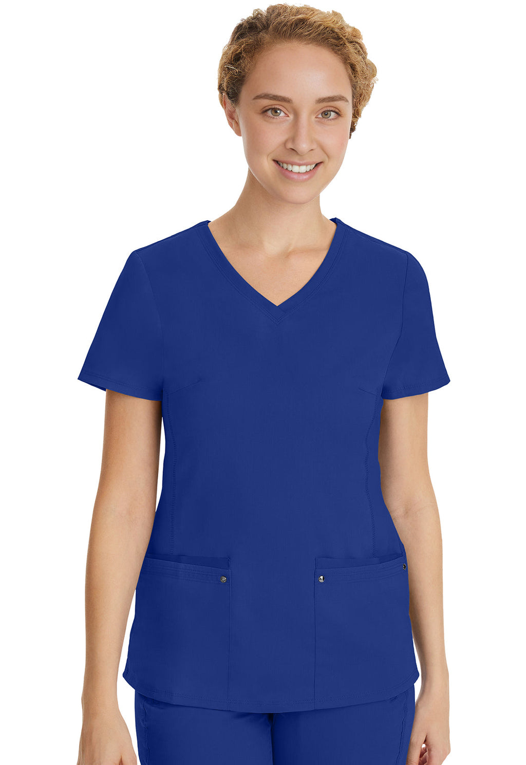 Purple Label 2245 Women's Juliet Scrub Top Galaxy Blue