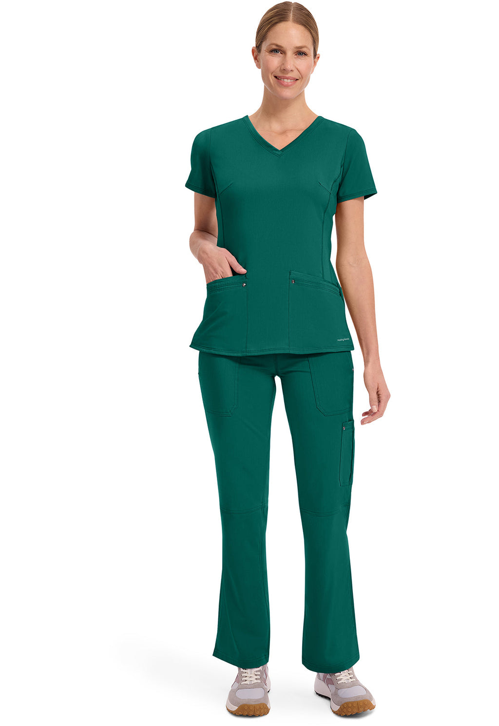 Purple Label 2245 Women's Juliet Scrub Top Hunter
