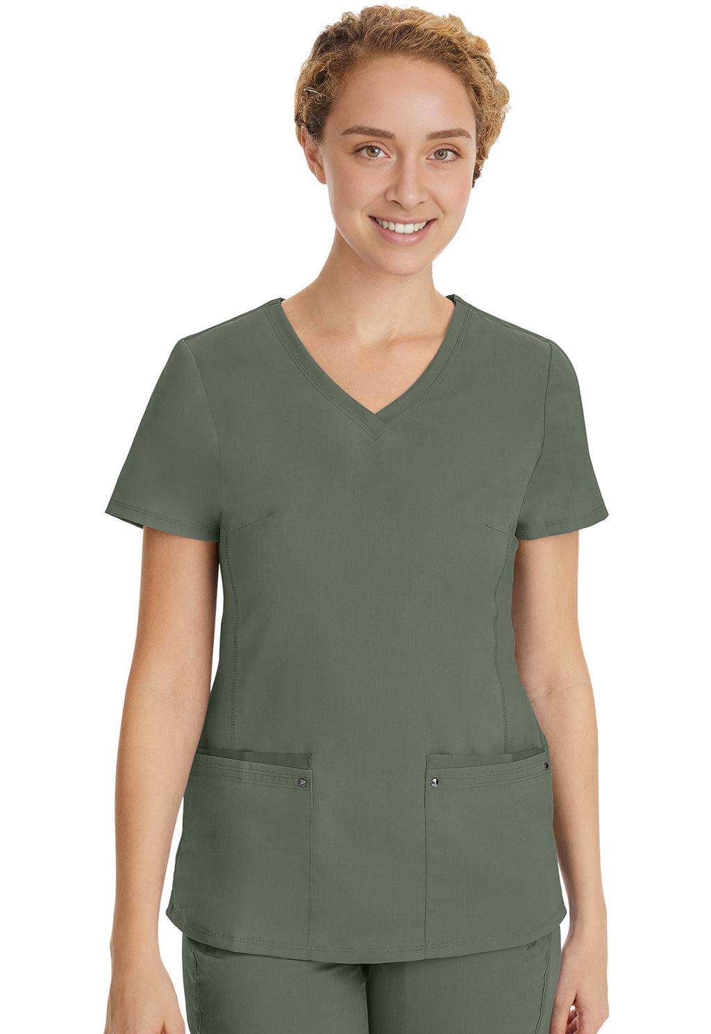 Purple Label 2245 Women's Juliet Scrub Top Olive
