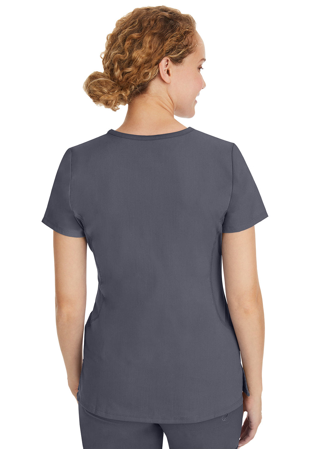 Purple Label 2245 Women's Juliet Scrub Top Pewter