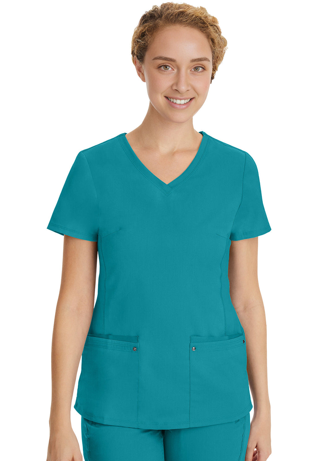 Purple Label 2245 Women's Juliet Scrub Top Teal