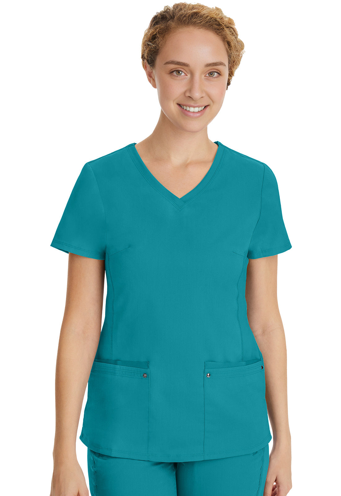 Purple Label 2245 Women's Juliet Scrub Top Teal