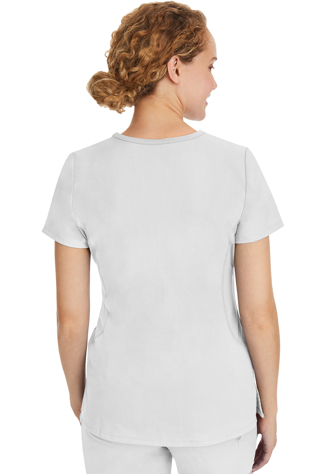 Purple Label 2245 Women's Juliet Scrub Top White