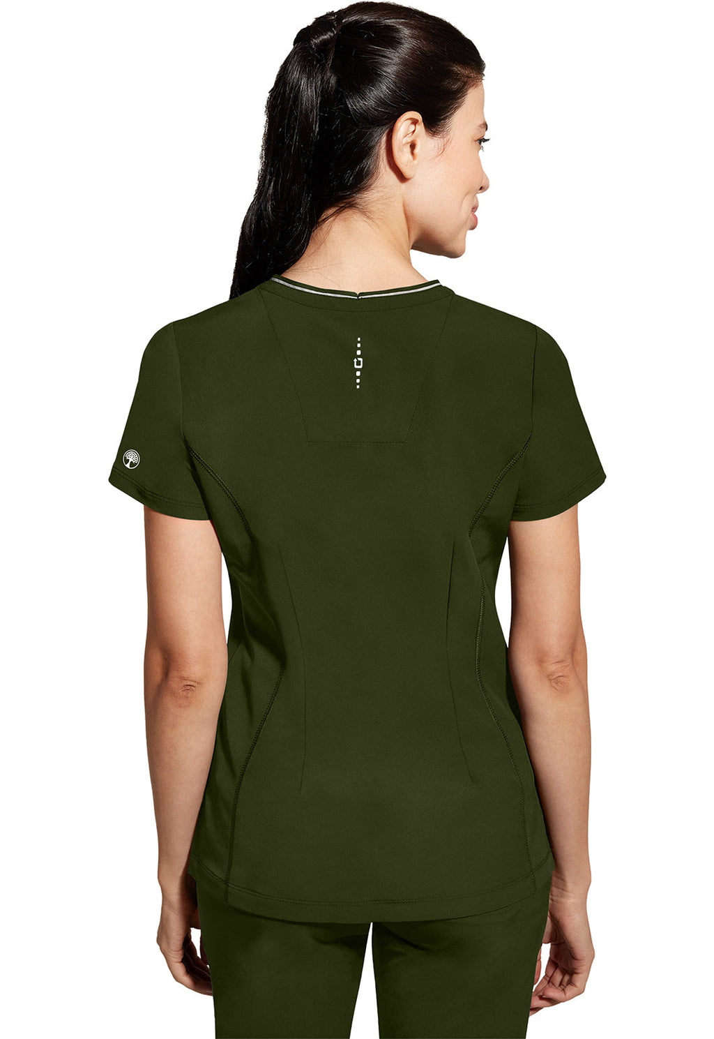 HH 360 2274 Women's Sonia Scrub Top Dark Pine