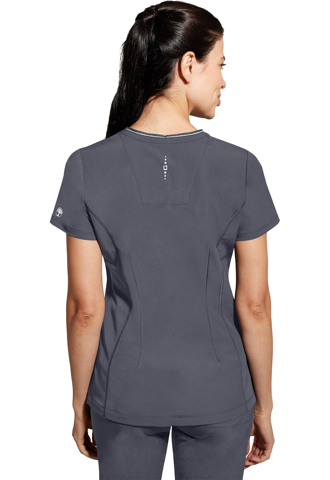 HH 360 2274 Women's Sonia Scrub Top Pewter
