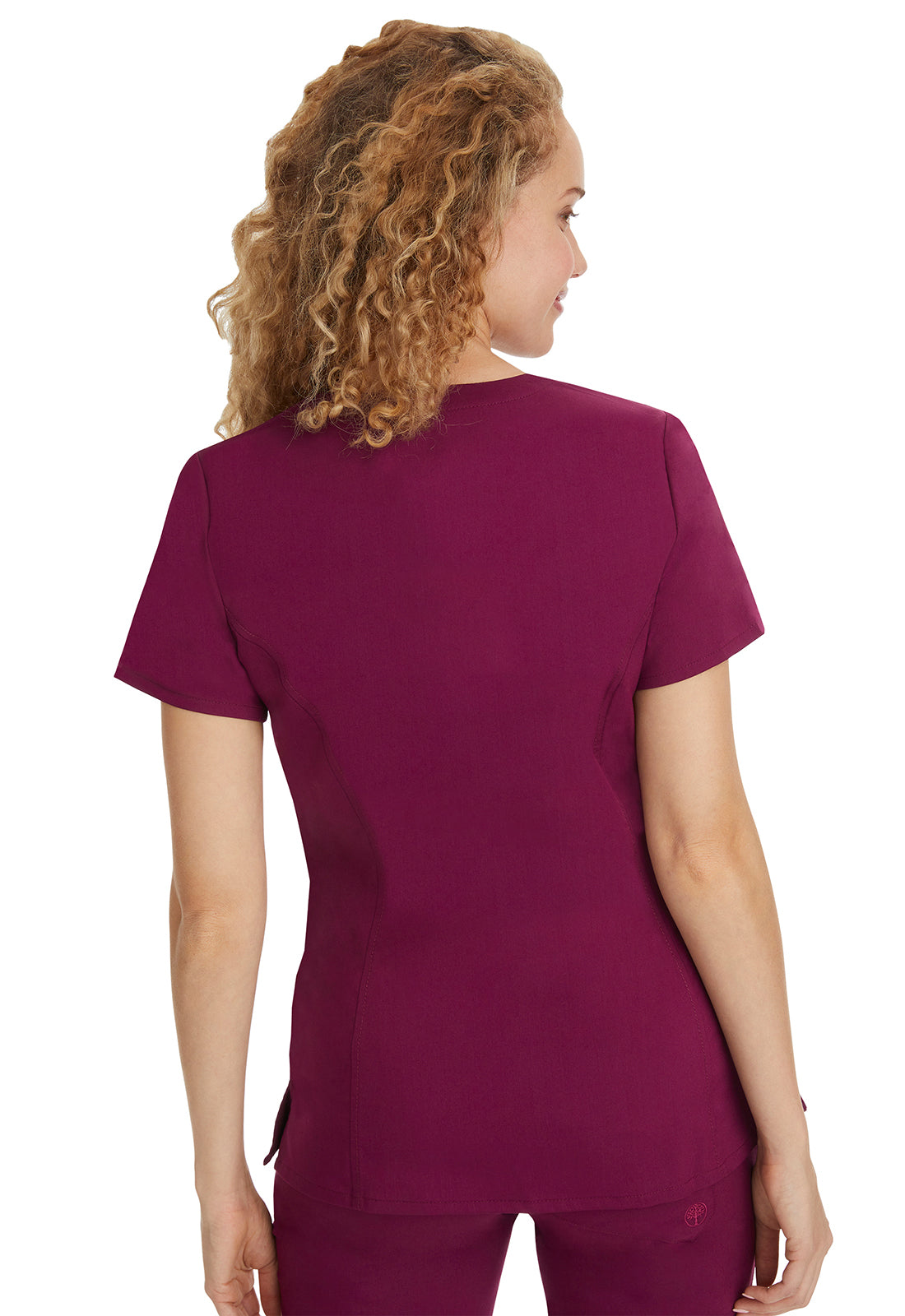 Purple Label 2278 Women's Jasmin Scrub Top Wine