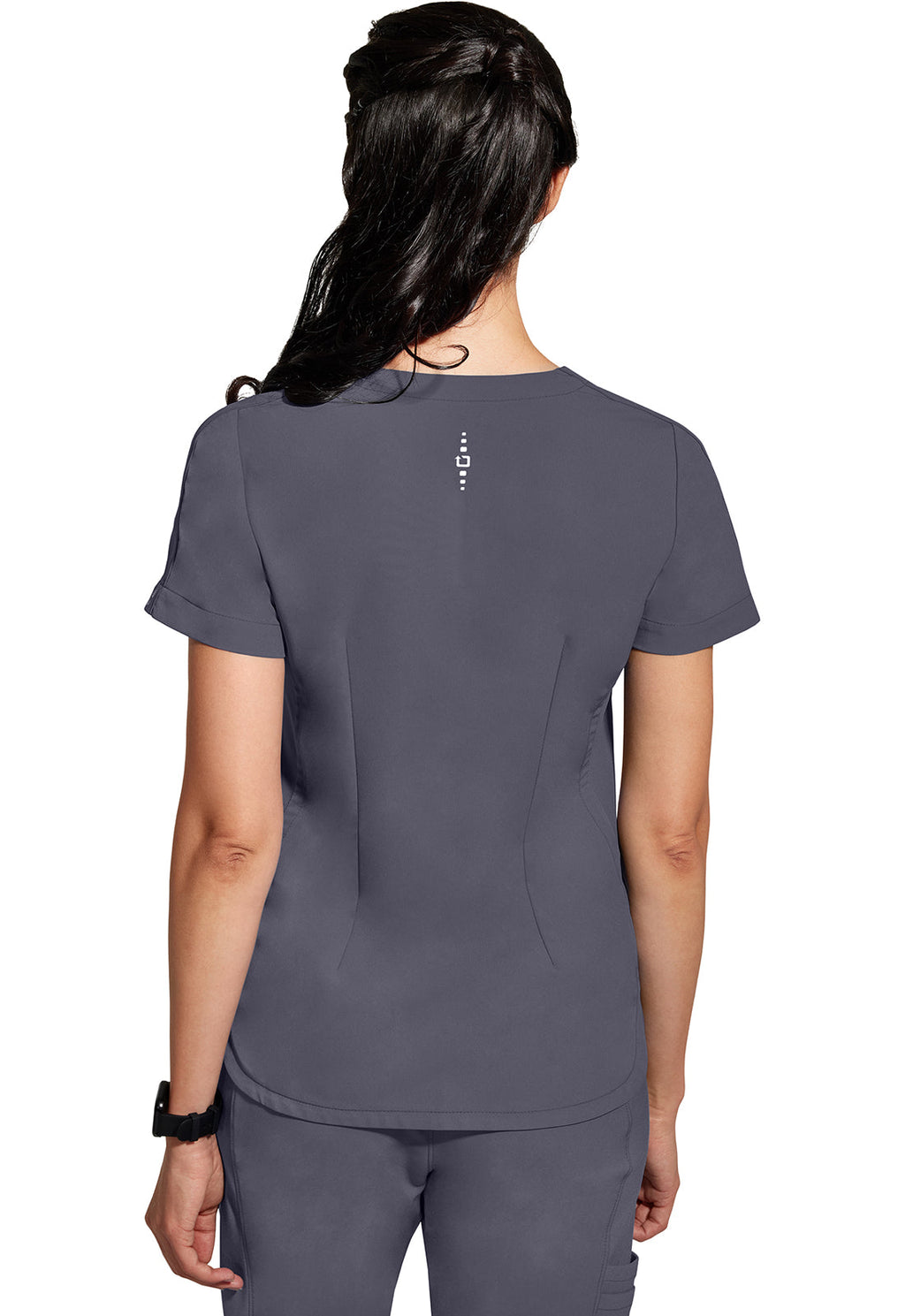 HH 360 2285 Women's Skyler Scrub Top Pewter
