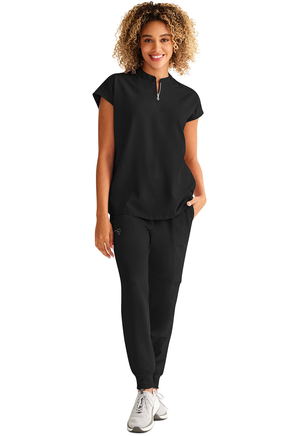 HH 360 2286 Women's Sandy Scrub Top Black