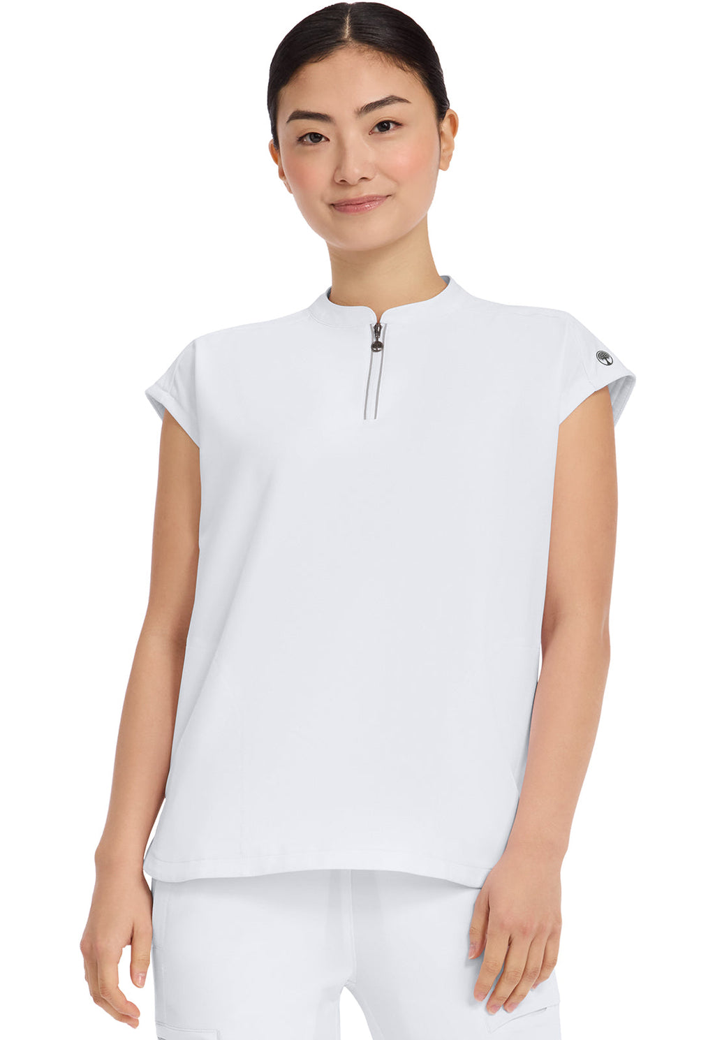 HH 360 2286 Women's Sandy Scrub Top White