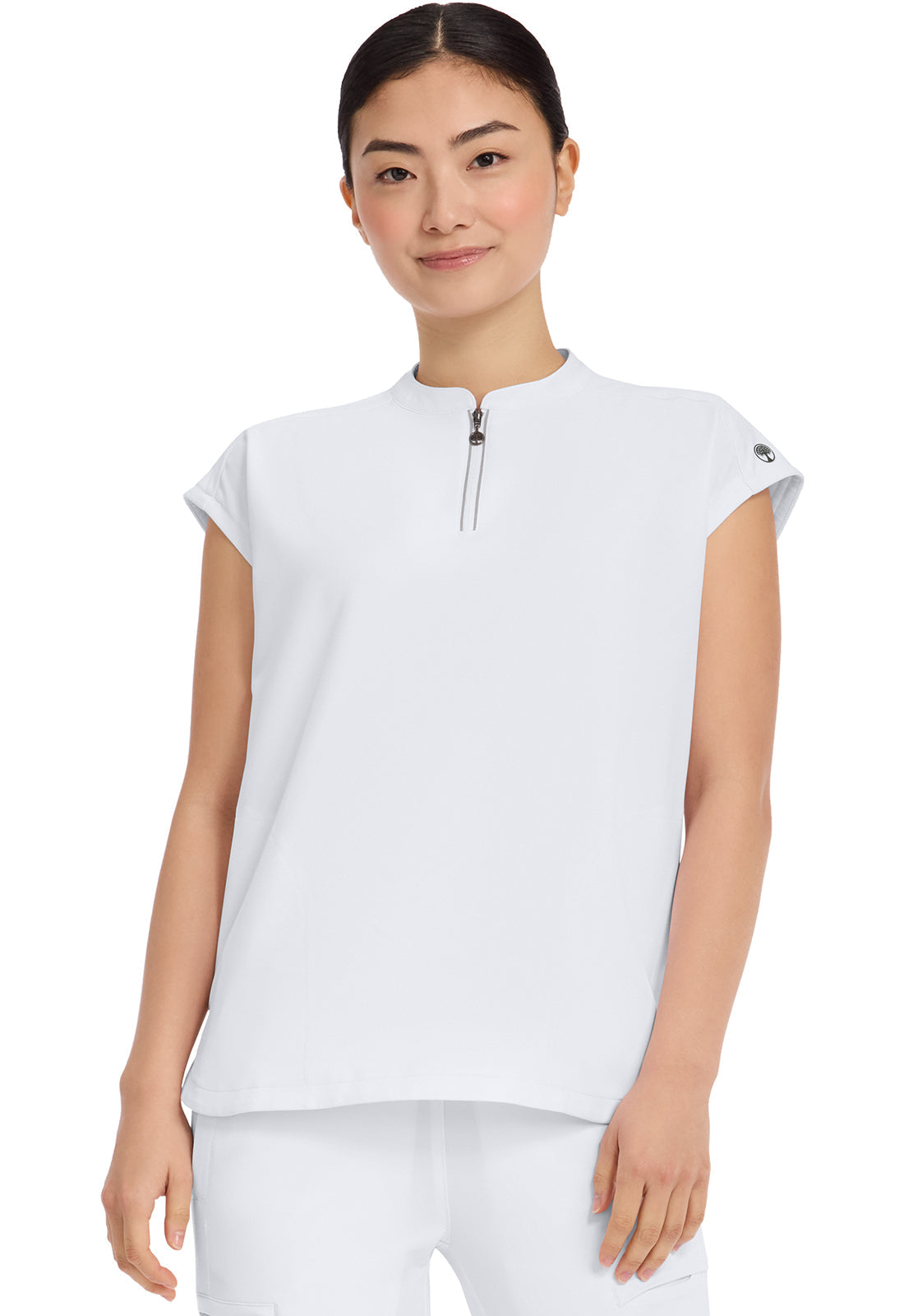 HH 360 2286 Women's Sandy Scrub Top White