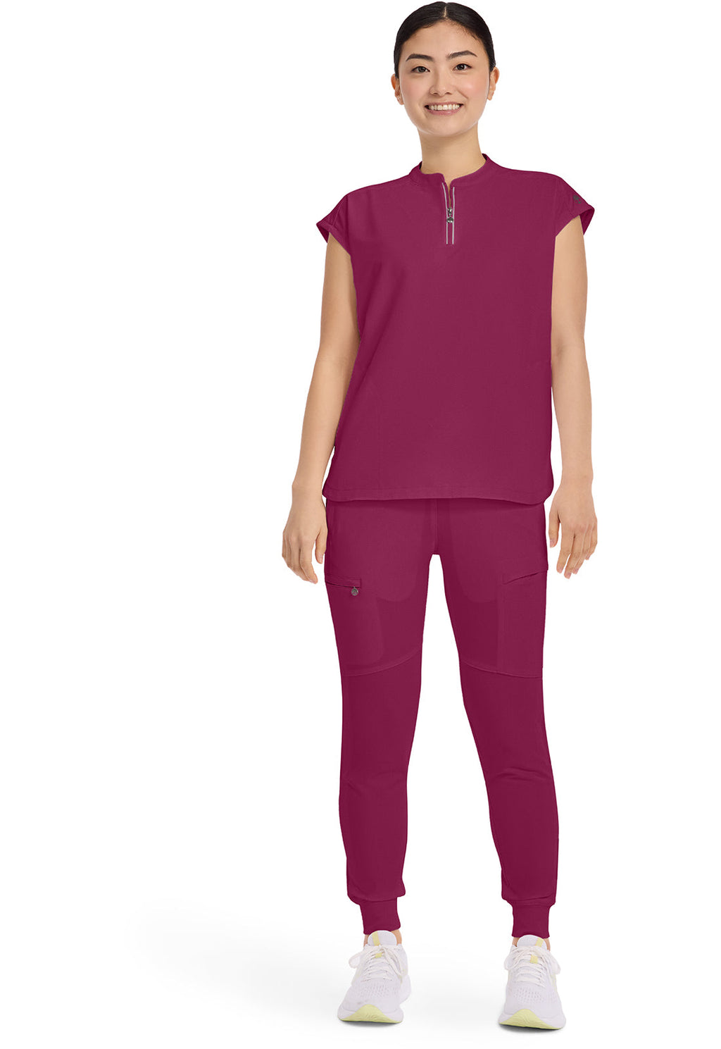 HH 360 2286 Women's Sandy Scrub Top Wine