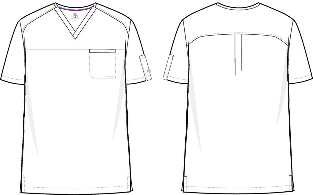 Purple Label 2330 Men's Justin Scrub Top Royal
