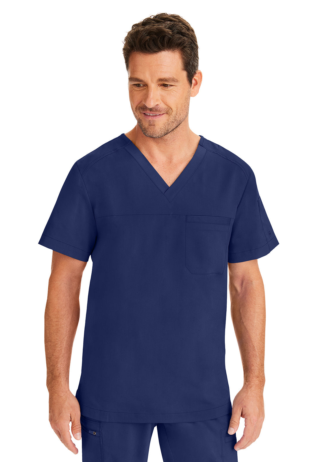 Purple Label 2330 Men's Justin Scrub Top Navy