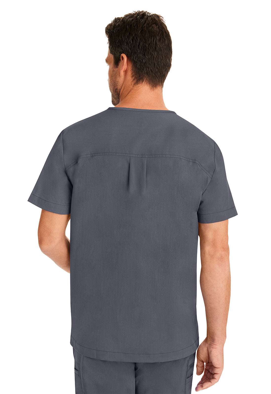 Purple Label 2330 Men's Justin Scrub Top Pewter