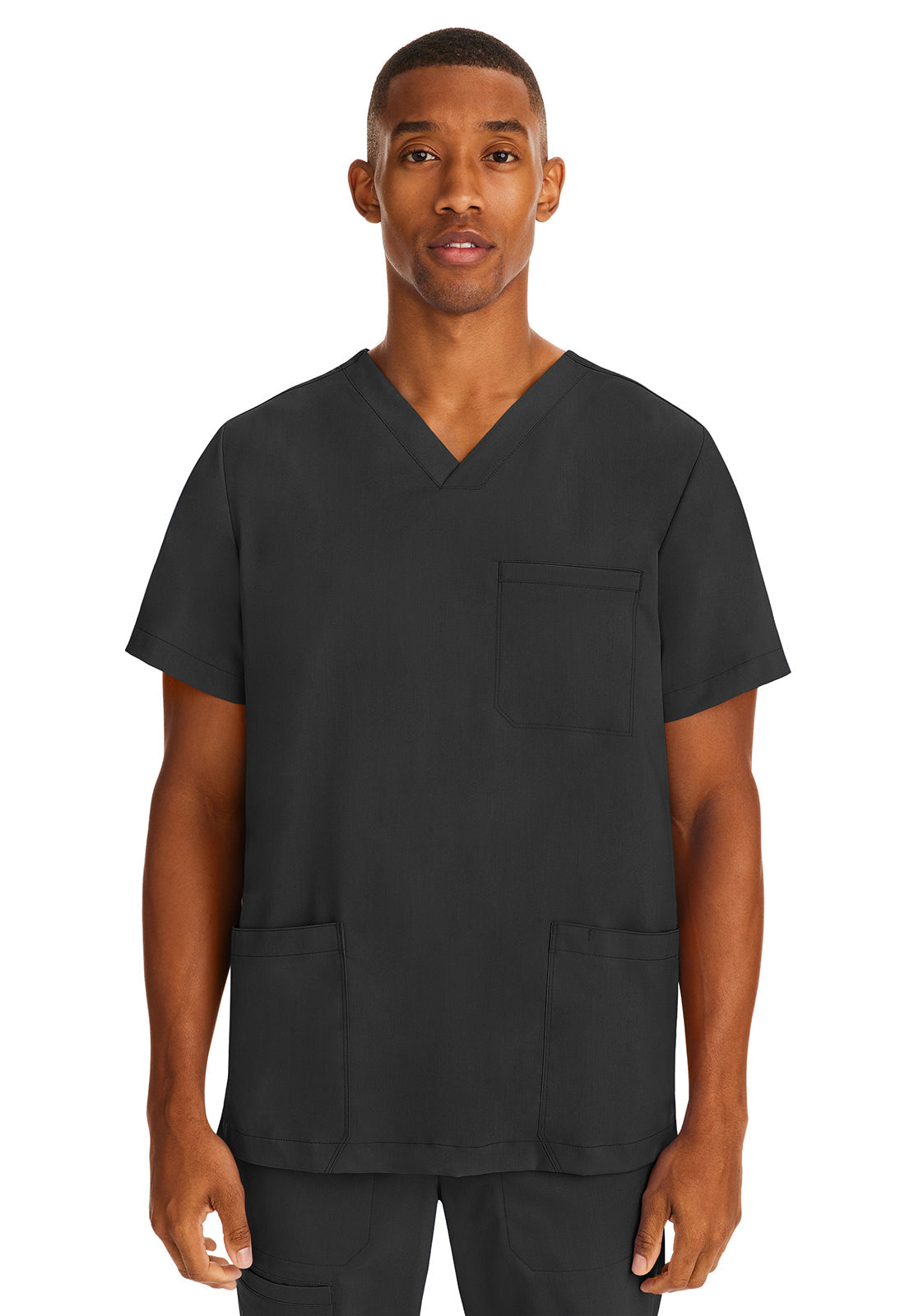 Purple Label 2331 Men's Jake Scrub Top Black