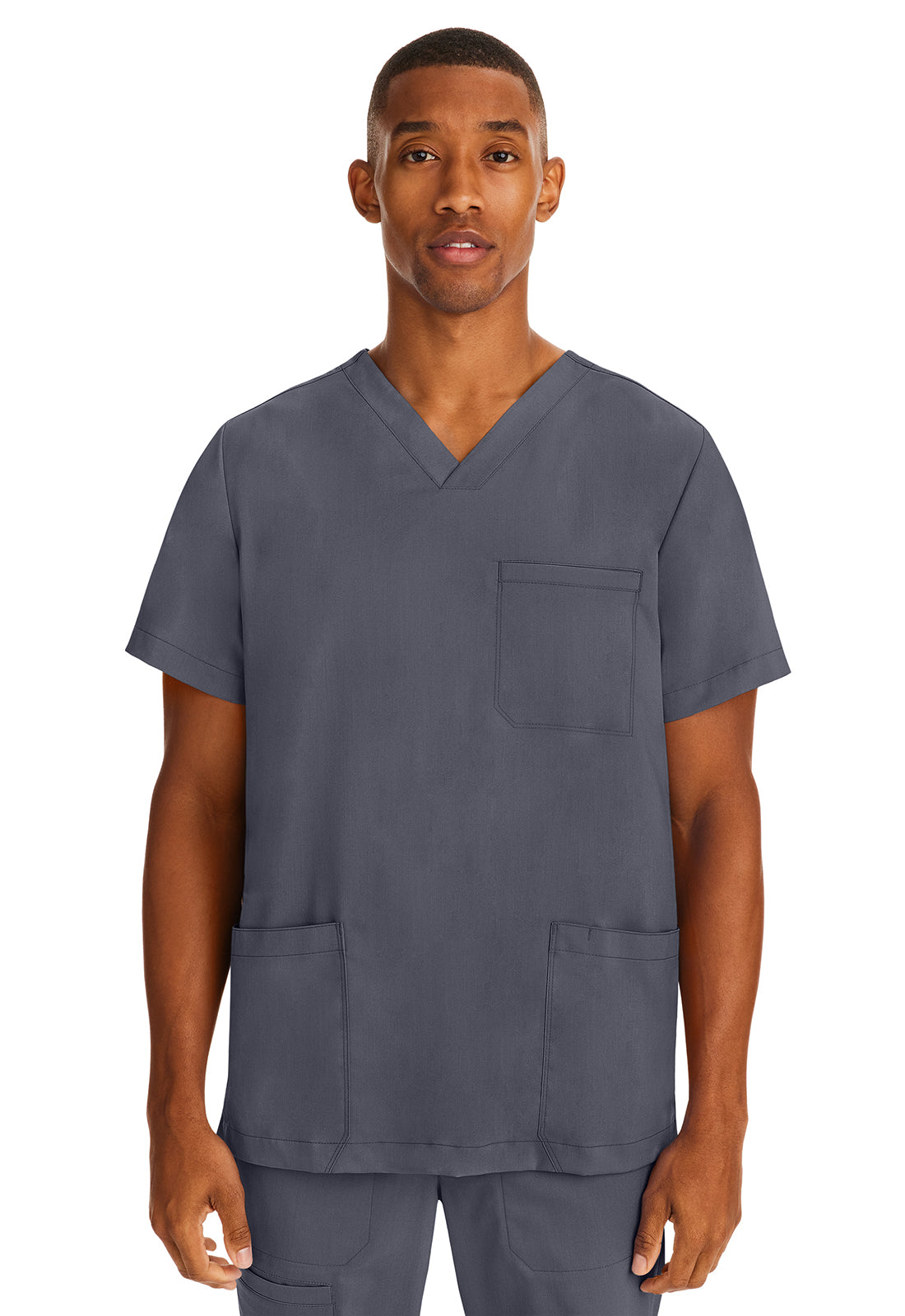 Purple Label 2331 Men's Jake Scrub Top Pewter