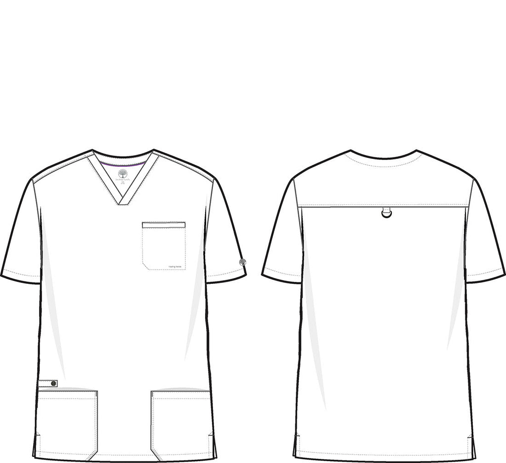 Purple Label 2331 Men's Jake Scrub Top Royal