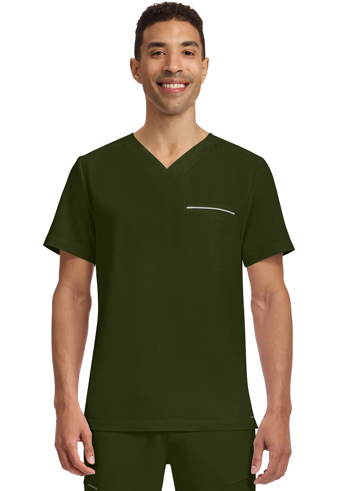 HH 360 2381 Men's Spencer Scrub Top Dark Pine