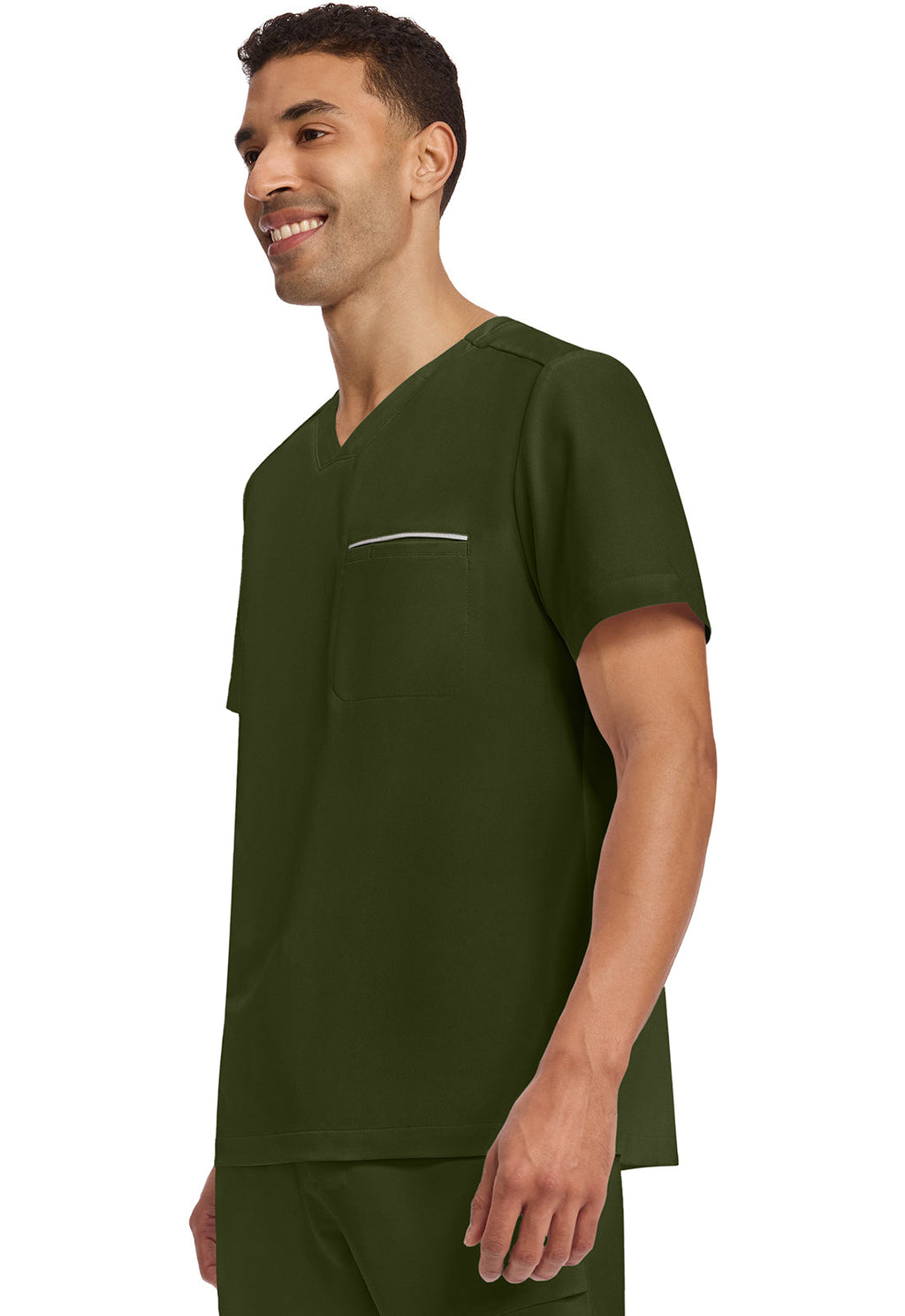 HH 360 2381 Men's Spencer Scrub Top Dark Pine