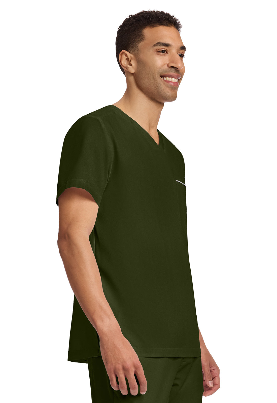 HH 360 2381 Men's Spencer Scrub Top Dark Pine