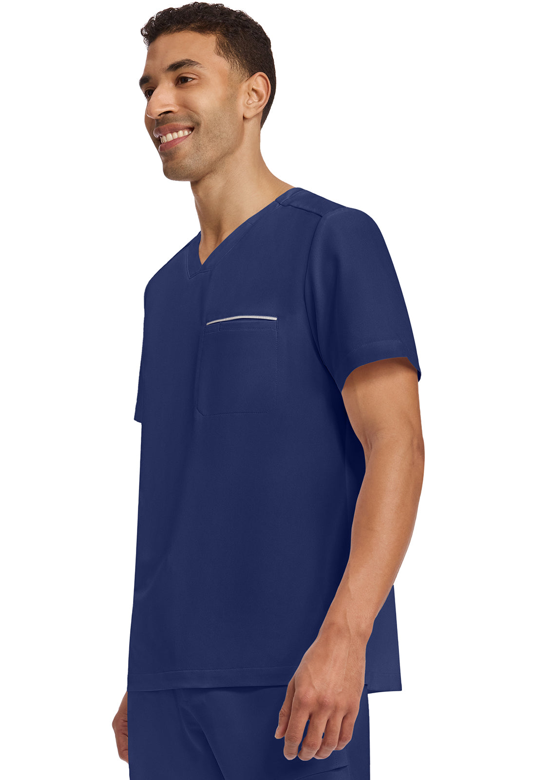 HH 360 2381 Men's Spencer Scrub Top Navy