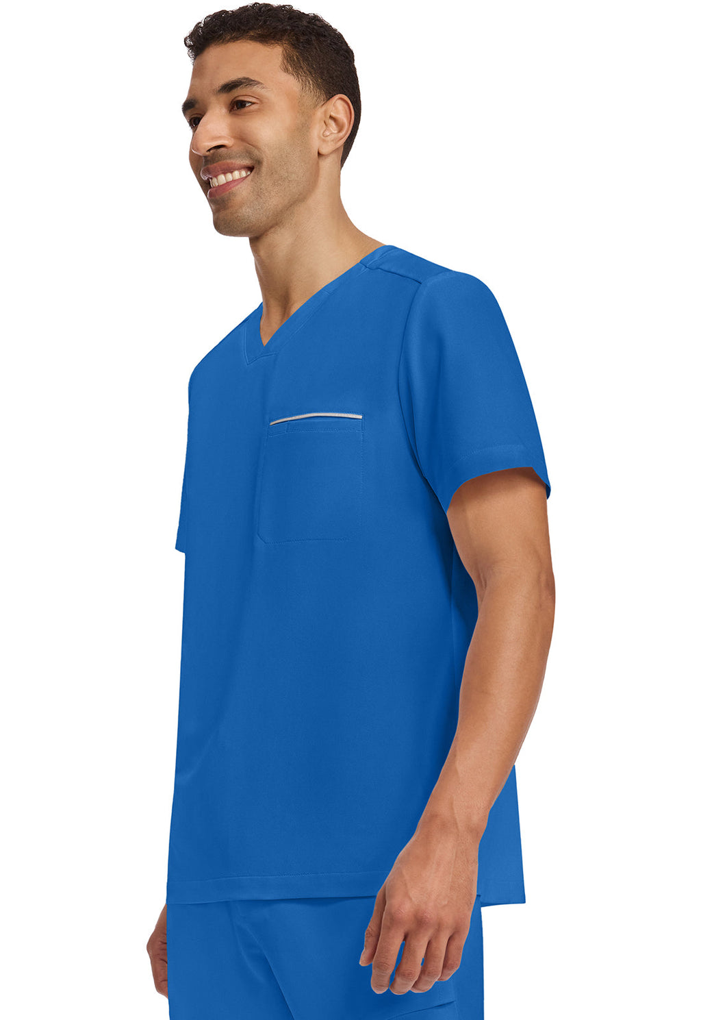 HH 360 2381 Men's Spencer Scrub Top Royal