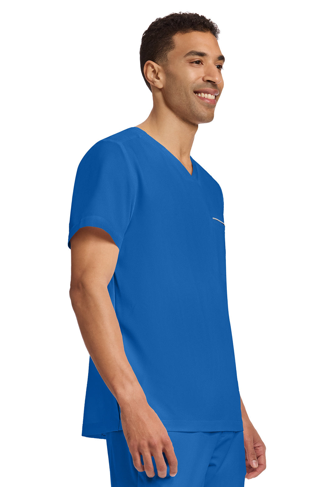 HH 360 2381 Men's Spencer Scrub Top Royal
