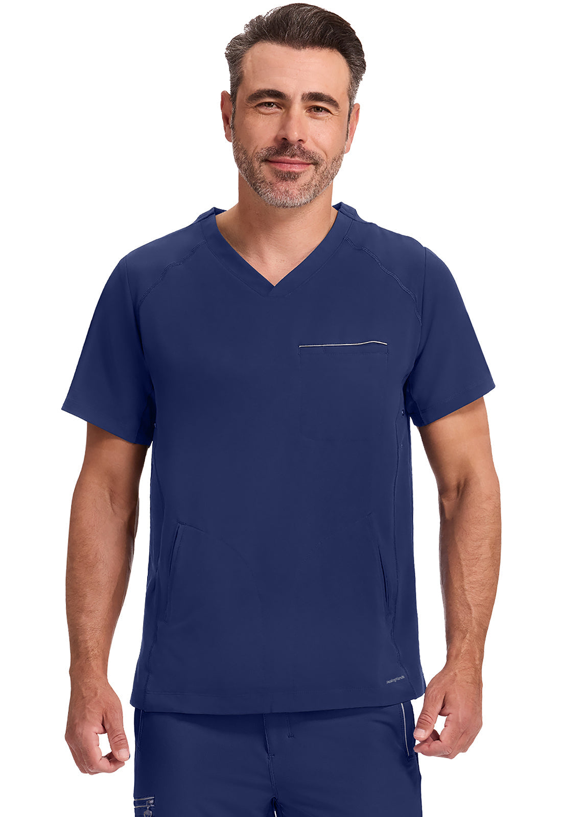 HH 360 2382 Men's Steven Scrub Top Navy
