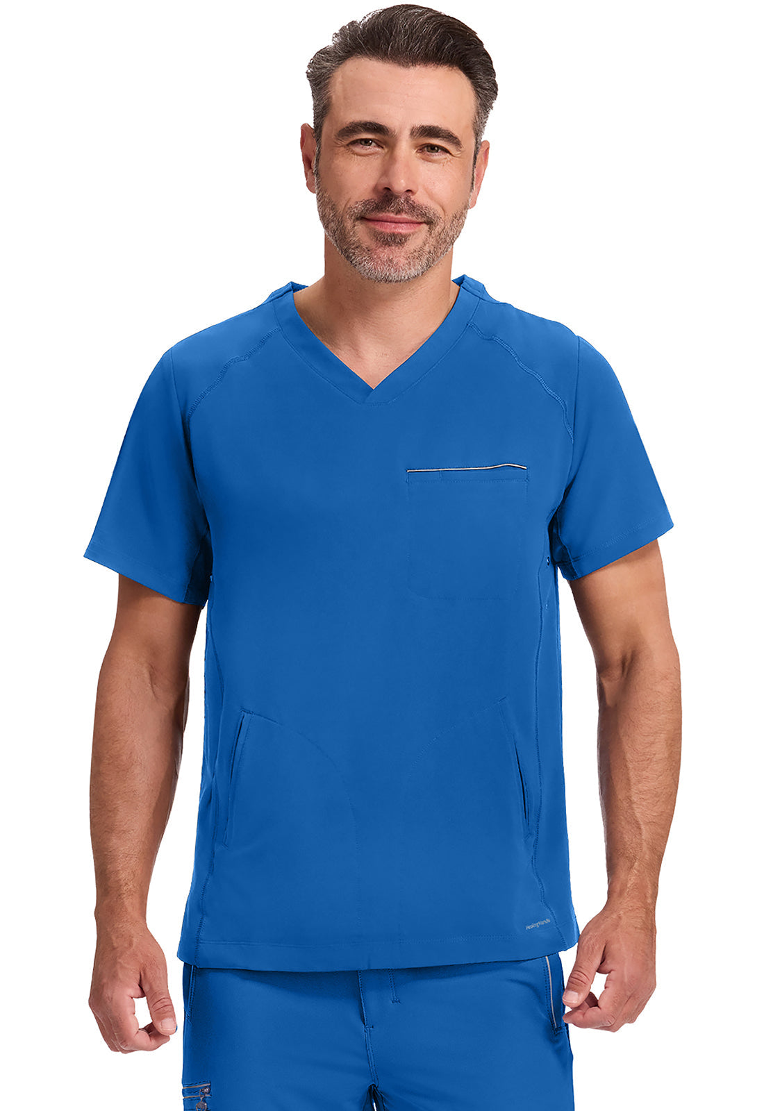 HH 360 2382 Men's Steven Scrub Top Royal