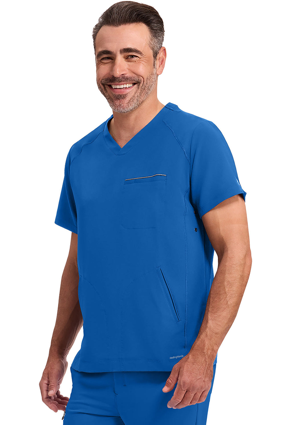 HH 360 2382 Men's Steven Scrub Top Royal