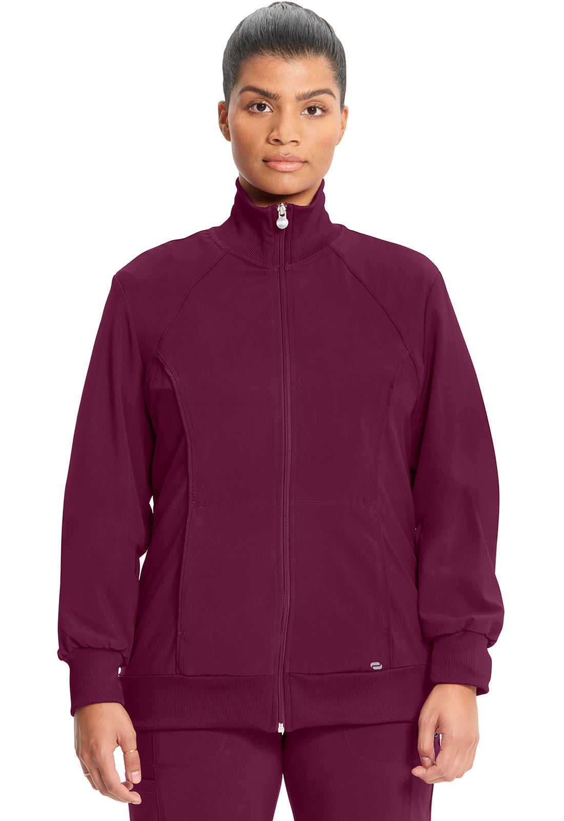 Infinity 2391A Women's Zip Front Jacket Wine