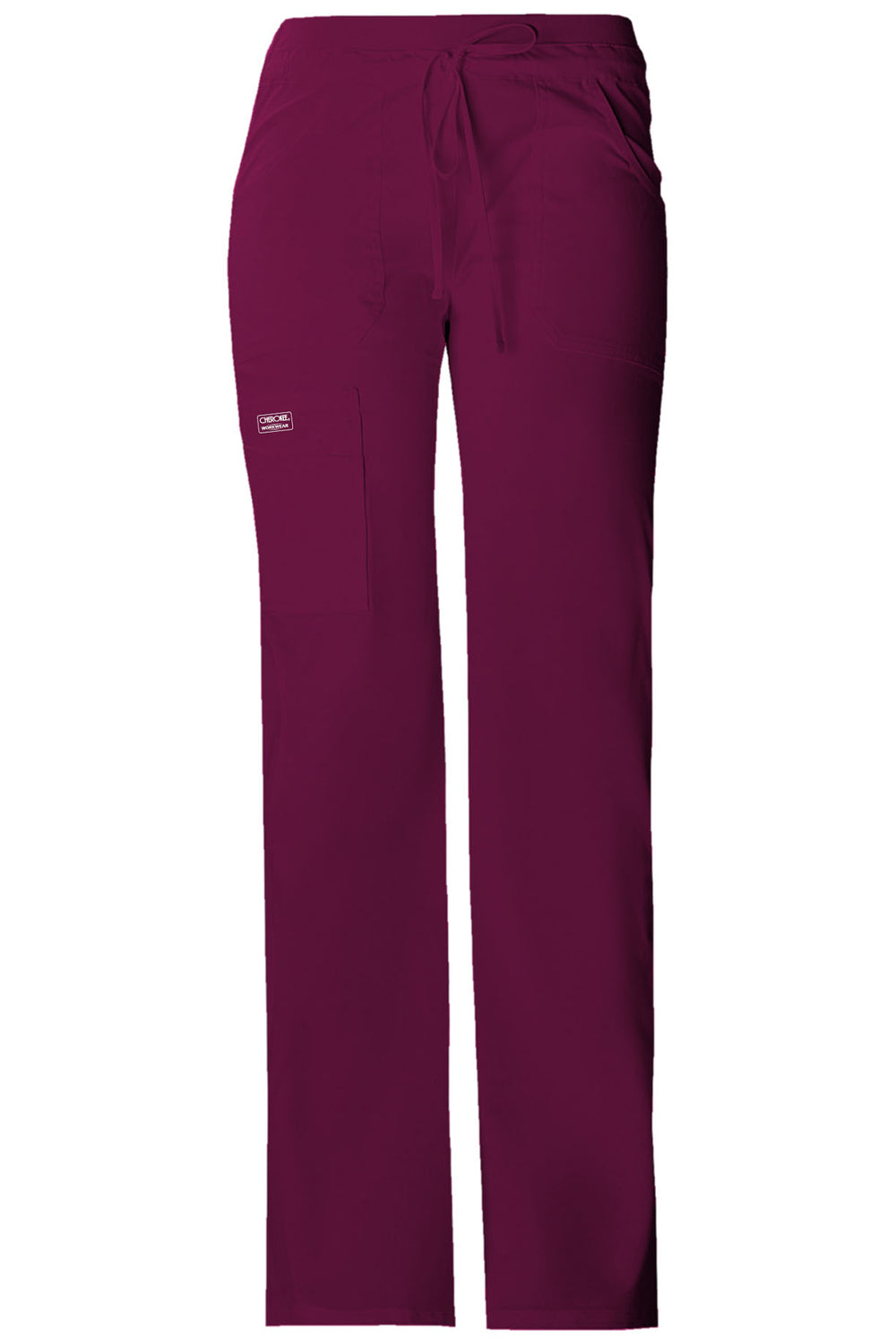 Core Stretch 24001 Drawstring Cargo Pants Wine