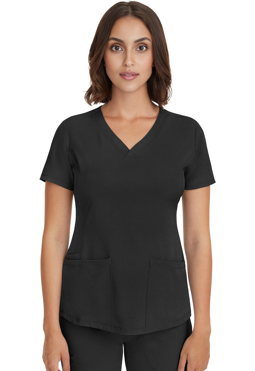 HH Works 2500 Women's Monica Scrub Top Black