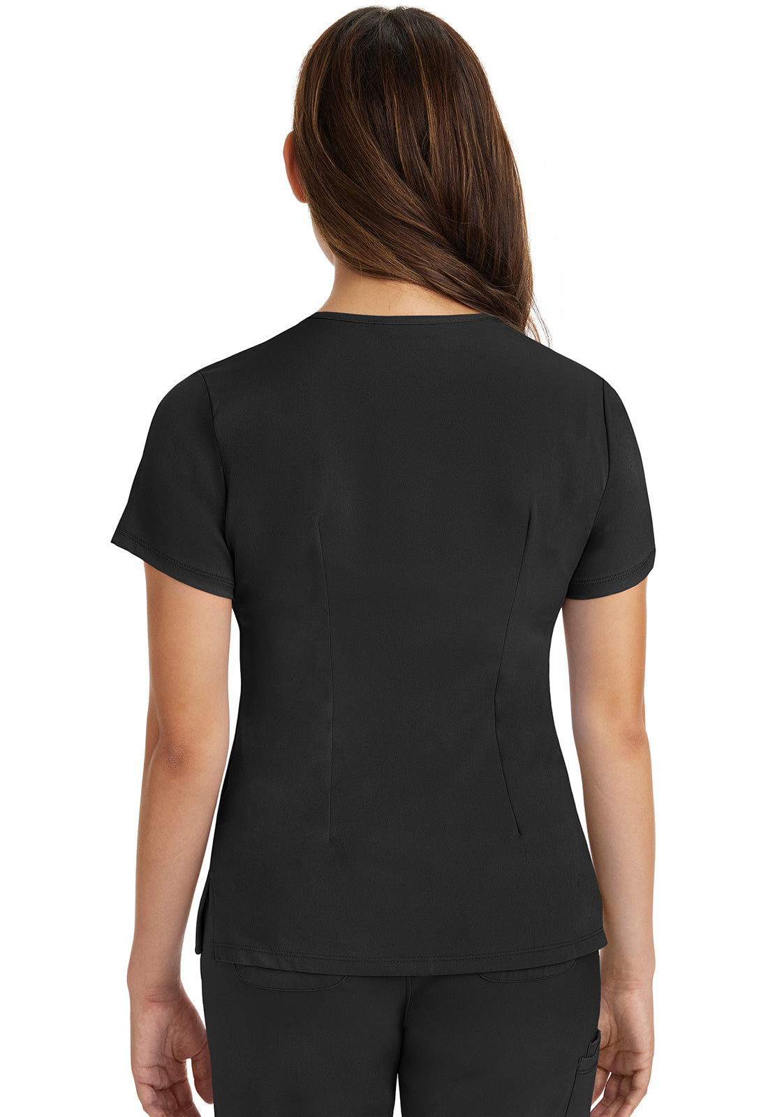 HH Works 2500 Women's Monica Scrub Top Black