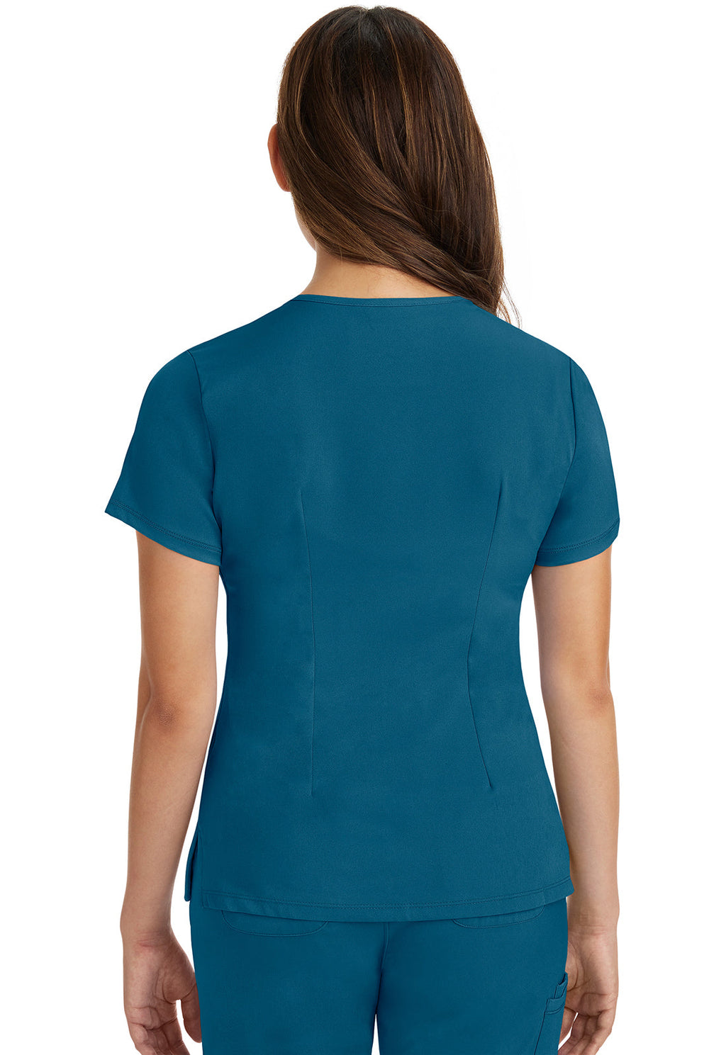 HH Works 2500 Women's Monica Scrub Top Caribbean