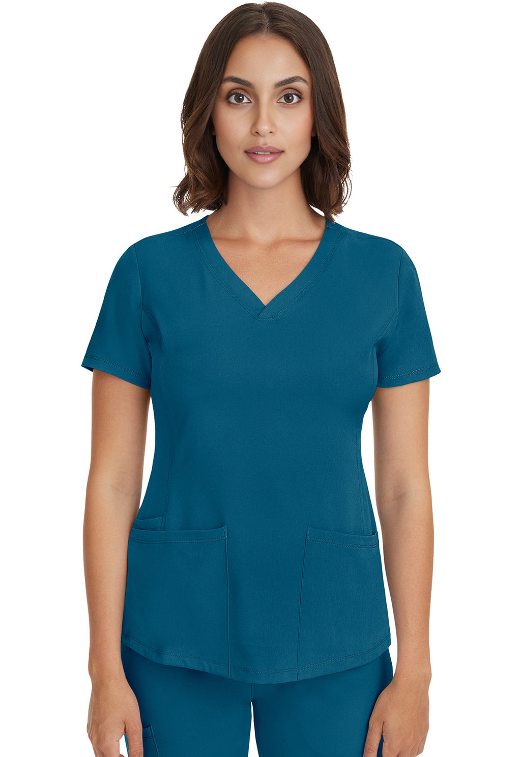 HH Works 2500 Women's Monica Scrub Top Caribbean
