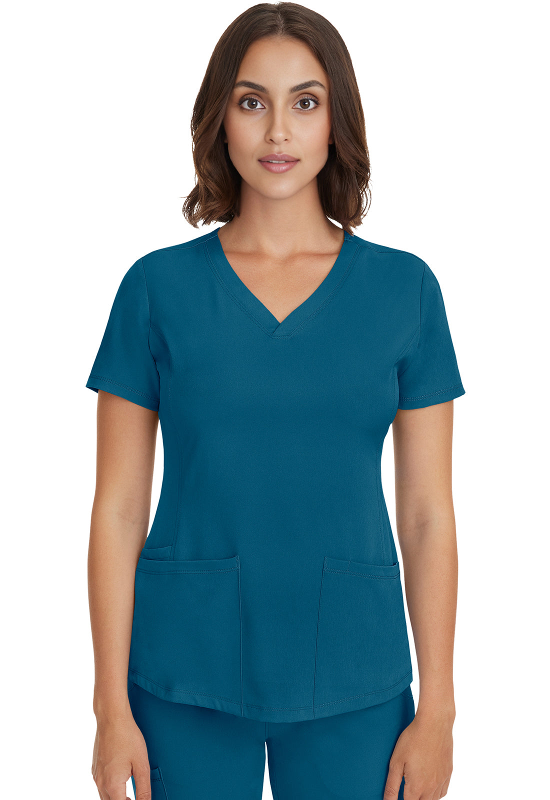 HH Works 2500 Women's Monica Scrub Top Caribbean