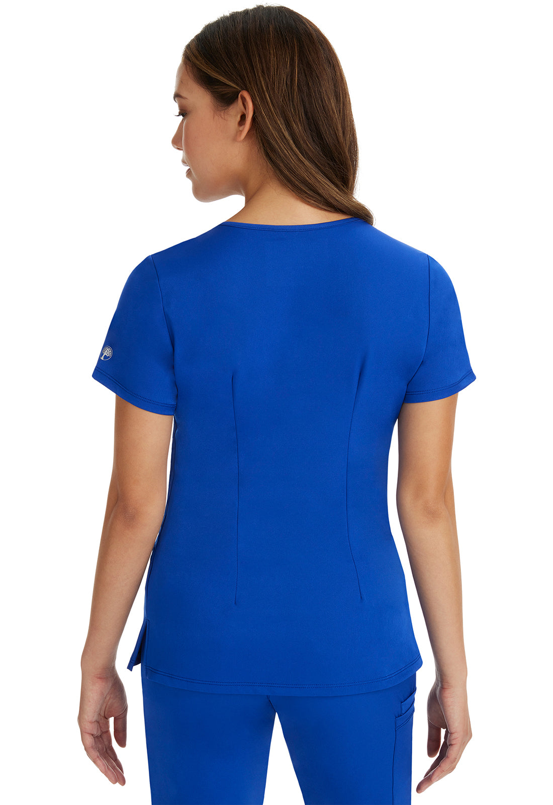 HH Works 2500 Women's Monica Scrub Top Galaxy Blue