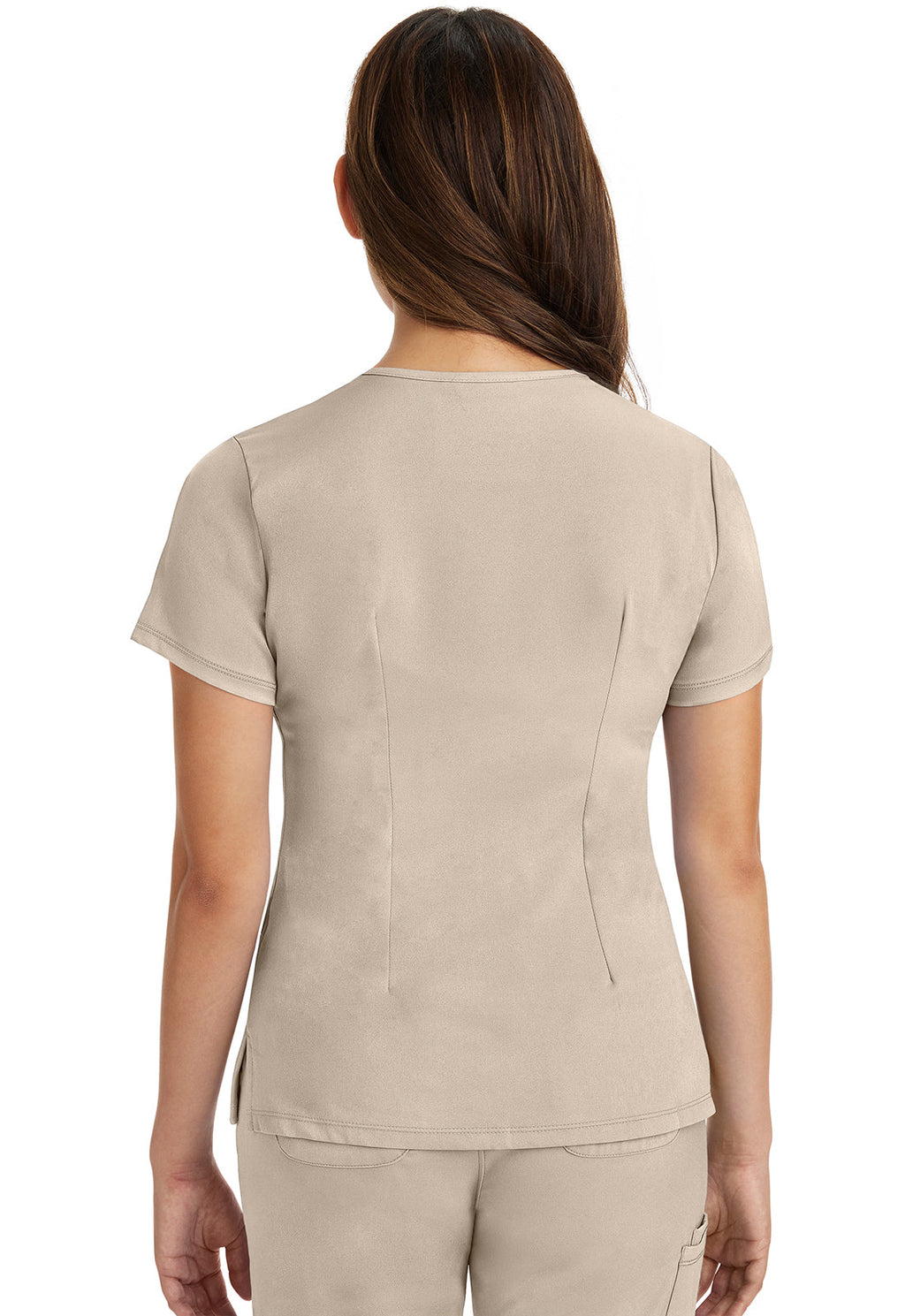 HH Works 2500 Women's Monica Scrub Top Khaki